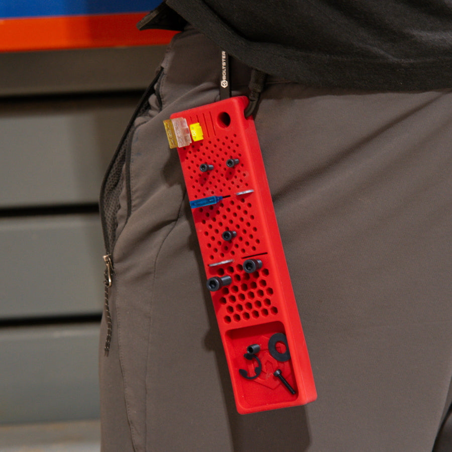 BOLTSTER ボルトスター BTS-100004 ビットオーガナイザー カラビナ付 2.0｜強力マグネット内蔵｜耐熱260℃｜特殊高強度シリコン｜全3色