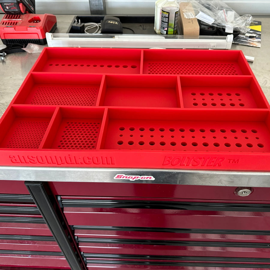 BOLTSTER ボルトスター BTS-300002 トップボックス ツールトレイ｜M3〜M17対応｜5種穴サイズ｜側壁41mm｜耐熱260℃｜特殊高強度シリコン｜全3色