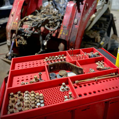 BOLTSTER ボルトスター BTS-300002 トップボックス ツールトレイ｜M3〜M17対応｜5種穴サイズ｜側壁41mm｜耐熱260℃｜特殊高強度シリコン｜全3色