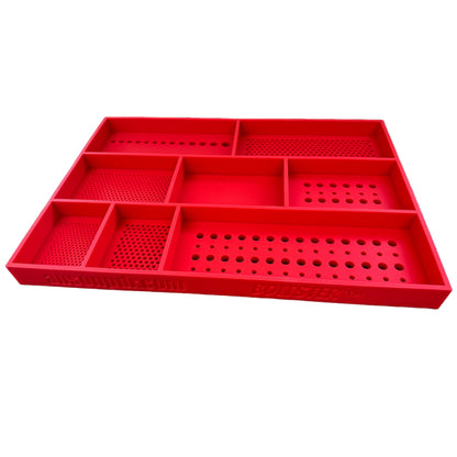 BOLTSTER ボルトスター BTS-300002 トップボックス ツールトレイ｜M3〜M17対応｜5種穴サイズ｜側壁41mm｜耐熱260℃｜特殊高強度シリコン｜全3色