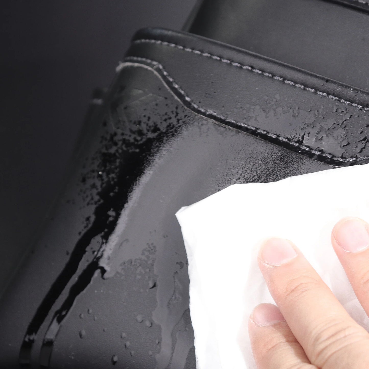 フジ矢 黒金 LIGHT PU LEATHER SERIES ビスカップ 大・小