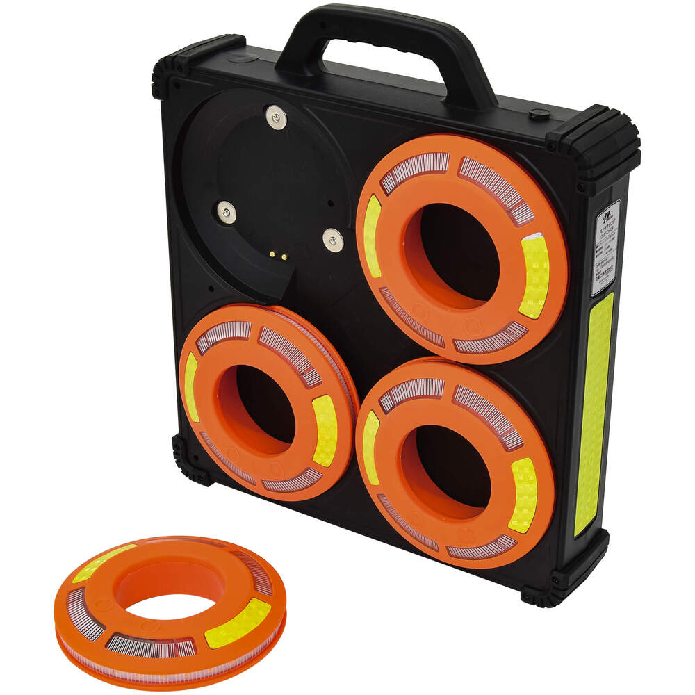 日動工業 電波式LED警告灯 パノラマリング CLGF-CH-OR