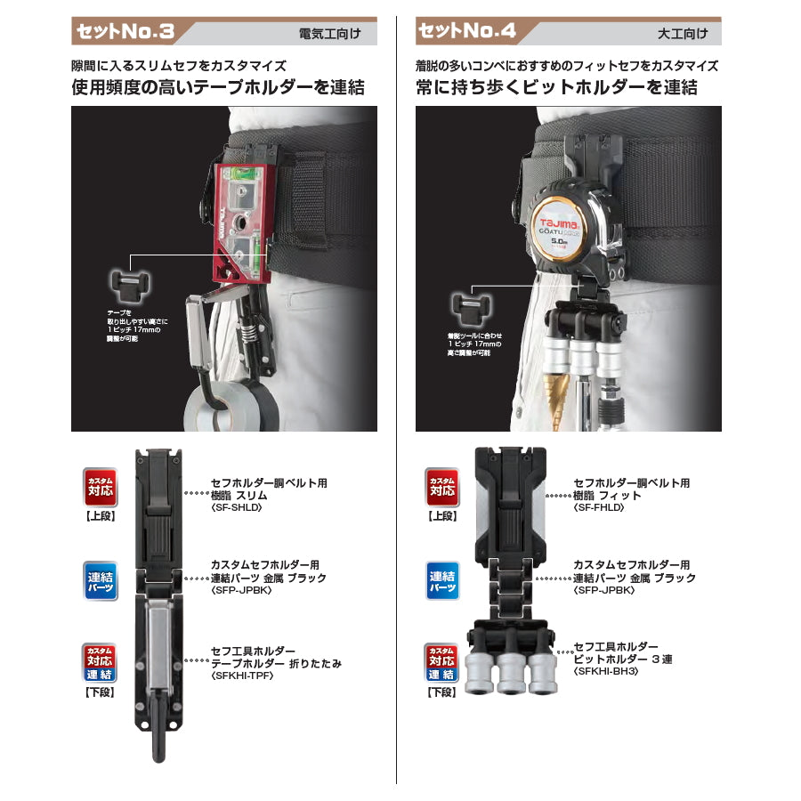 【予約品】 タジマ マルハンズオリジナル カスタムセフホルダー セット