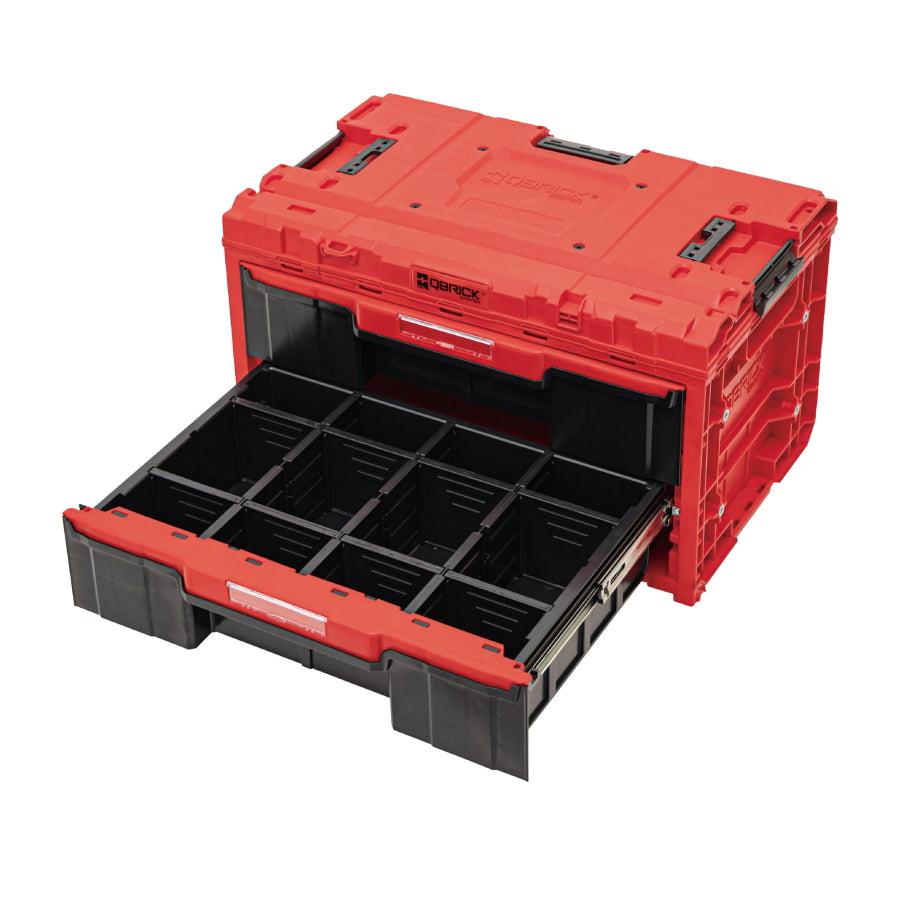 【Huck様】専用・赤360ｇ×2袋≪リクエスト特割特価≫ PATROL QBRICK ONE 2.0 ツールボックス Drawerシリーズ 赤 引き出し