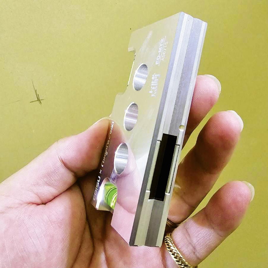 新潟精機 Moriレベル 点睛 マグネット付 ED-MT2PUY 限定色 パープル