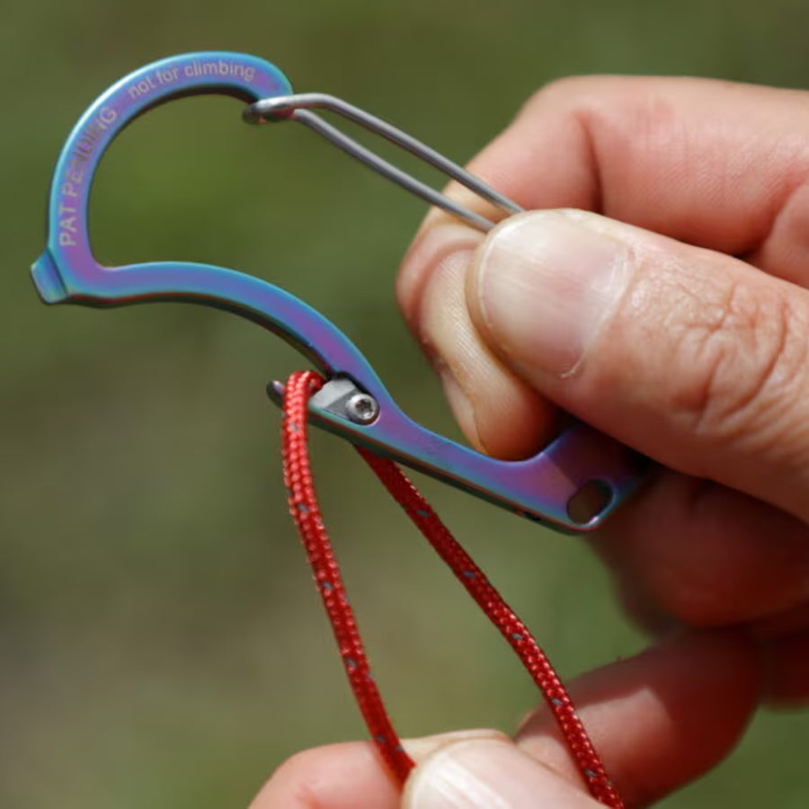 アウトドアエレメント ファイヤービナー 6機能 マルチツール 着火 カラビナ フェロロッド 栓抜き カッター