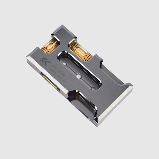 フジ矢 黒金 スイッチボックス用 アルミ水平器 FTL-93-BG