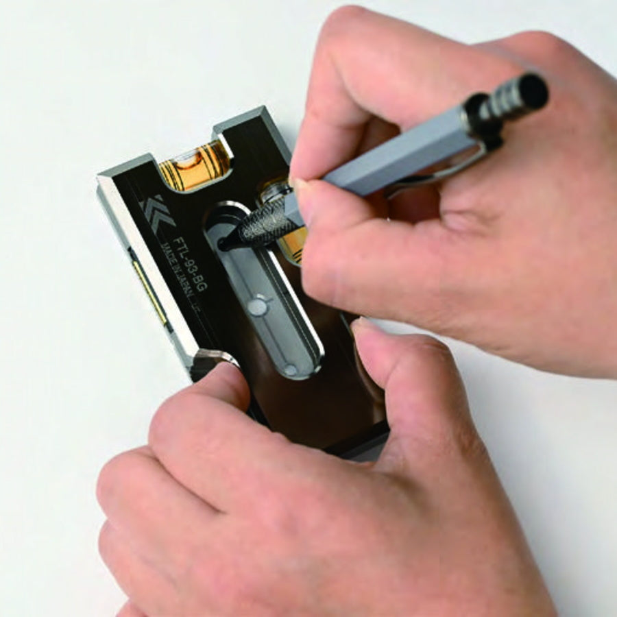 フジ矢 黒金 スイッチボックス用 アルミ水平器 FTL-93-BG – MULHANDZ