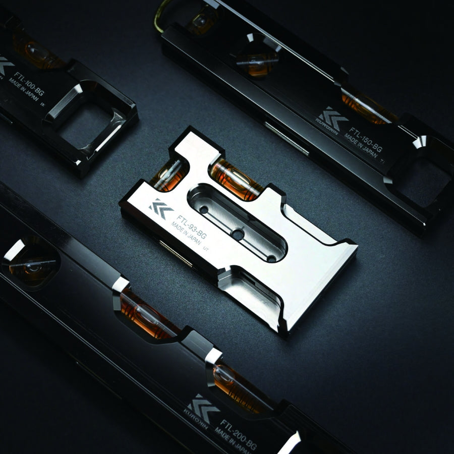 フジ矢 黒金 スイッチボックス用 アルミ水平器 FTL-93-BG – MULHANDZ