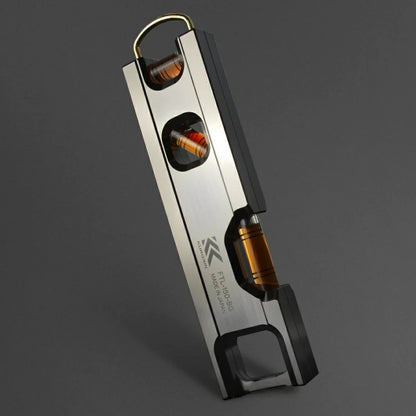 フジ矢 黒金 アルミ水平器 FTL 100mm 150mm 200mm