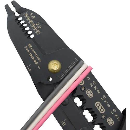フジ矢 黒金 電工VAストリッパー FVA-1630-BG