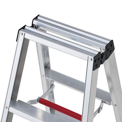 【2026年3月新作予約】 長谷川工業 アウトリガー型脚立 ハチ型 RLH 転倒防止 安定性向上 ワンタッチバー