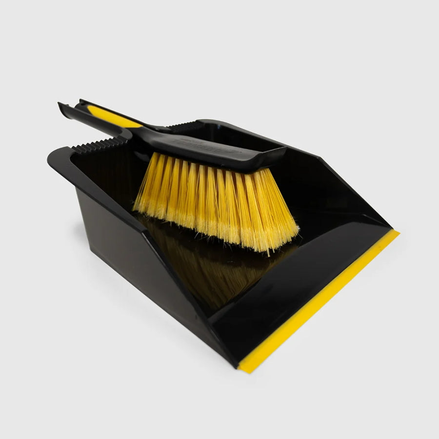 Hillbrush ヒルブラシ トルネード ダストパン＆ブラシセット DPSET/TORNADO ちりとり ハンドブラシ 屋内屋外 砂利 落ち葉 泥 掃除用具