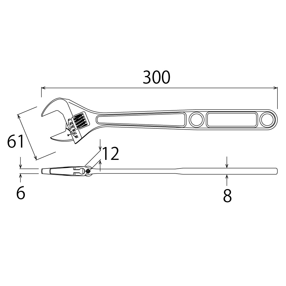 【次回入荷分予約商品】 トップ工業 エアワイド空調用モンキレンチ HY-32L