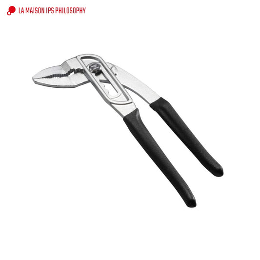 IPS PLIERS 軽プラブレイドモンスターベント BW-200 200mm 軽量極薄刃 ウォーターポンププライヤ 黒色仕様
