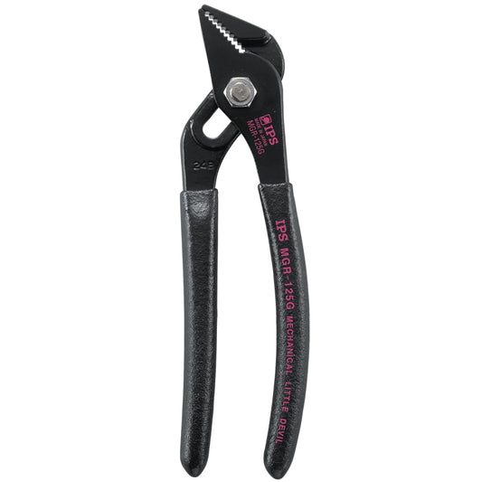 IPS PLIERS メカニカル リトル デビル MGR-125G プライヤー 130mm 4段階調整 最大口開き16mm 軽量70g 狭所作業 ネジ締め 配線作業 IPSプライヤー