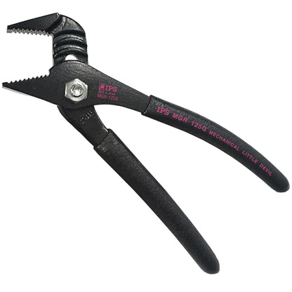 IPS PLIERS メカニカル リトル デビル MGR-125G プライヤー 130mm 4段階調整 最大口開き16mm 軽量70g 狭所作業 ネジ締め 配線作業 IPSプライヤー