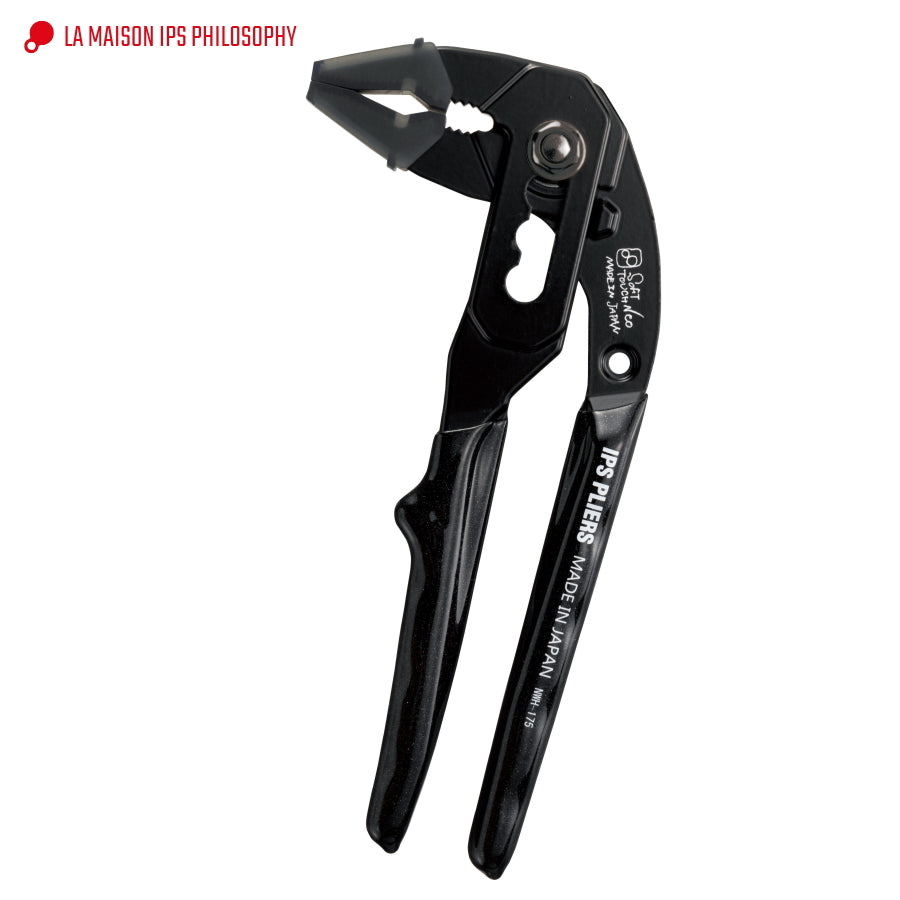 IPS PLIERS ソフトタッチネオ ウォーターポンププライヤ 175mm NWH-175 くわえ部樹脂 日本製