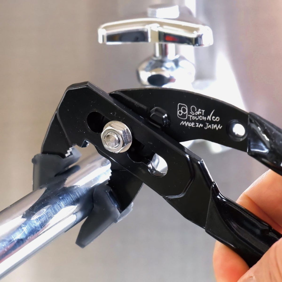 IPS PLIERS ソフトタッチネオ ウォーターポンププライヤ 175mm NWH-175 くわえ部樹脂 日本製