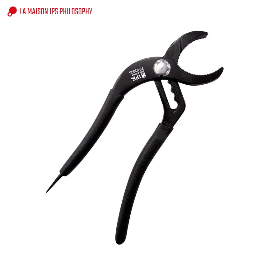 IPS PLIERS パイププライヤEX 230mm PP-230DS 特殊歯形状 配管プライヤ 最大口開き76mm