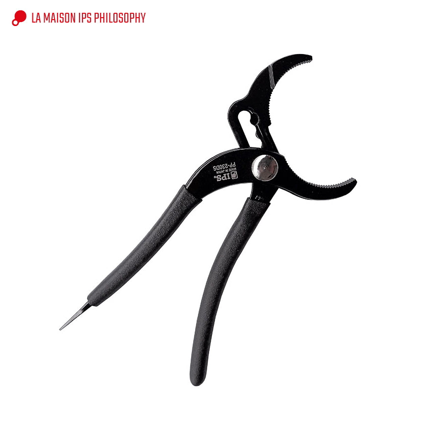 IPS PLIERS パイププライヤEX 230mm PP-230DS 特殊歯形状 配管プライヤ 最大口開き76mm
