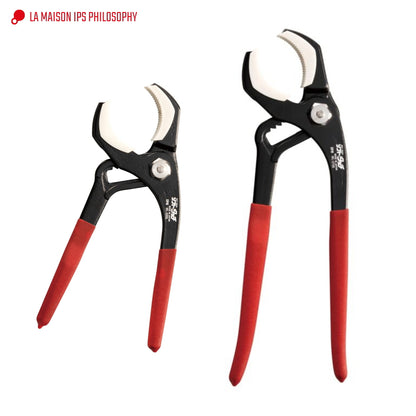 IPS PLIERS ソフトタッチワイド WL-220S WL-270S キズ防止樹脂付き バネ内蔵 ウォーターポンププライヤ ワイド 最大口開き幅70mm 8段階調節