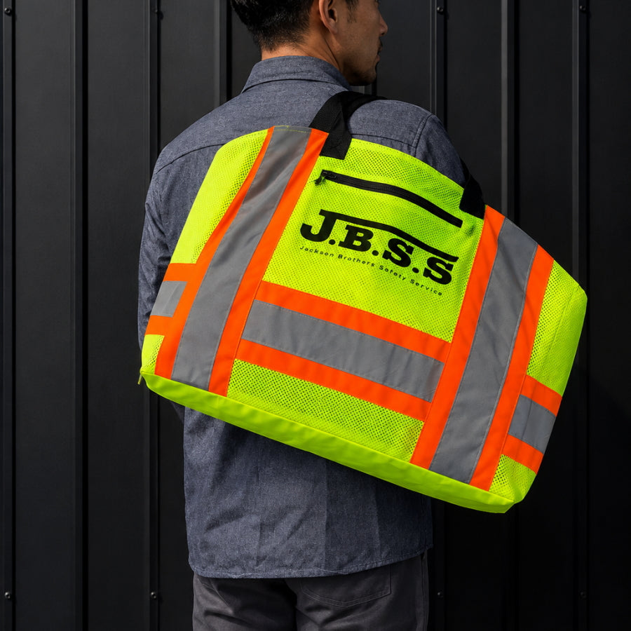 J.B.S.S Hi-Vis ハードハットバッグ 24L JB-TOT ヘルメットバッグ ワークバッグ トートバッグ リフレクター 蛍光カラー