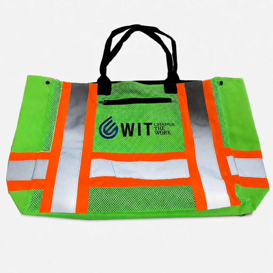 WIT × J.B.S.S ハードハットバッグ 24L WIT-JBX-YE WIT-JBX-GR WIT-JBX-OR Hi-Vis ヘルメットバッグ ワークバッグ
