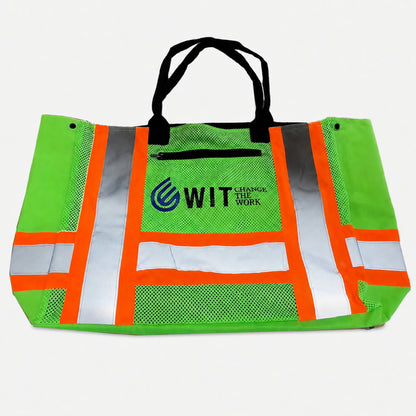 WIT × J.B.S.S ハードハットバッグ 24L WIT-JBX-YE WIT-JBX-GR WIT-JBX-OR Hi-Vis ヘルメットバッグ ワークバッグ