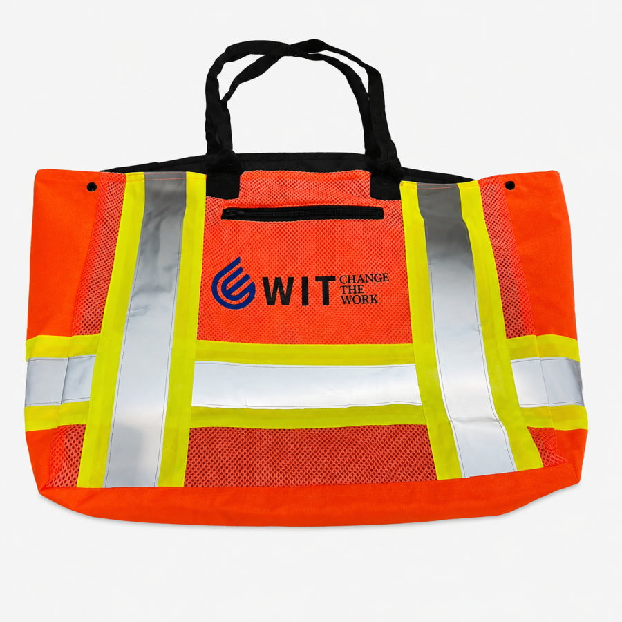 WIT × J.B.S.S ハードハットバッグ 24L WIT-JBX-YE WIT-JBX-GR WIT-JBX-OR Hi-Vis ヘルメットバッグ ワークバッグ