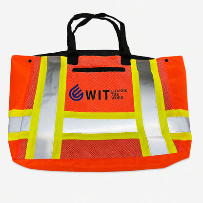 WIT × J.B.S.S ハードハットバッグ 24L WIT-JBX-YE WIT-JBX-GR WIT-JBX-OR Hi-Vis ヘルメットバッグ ワークバッグ