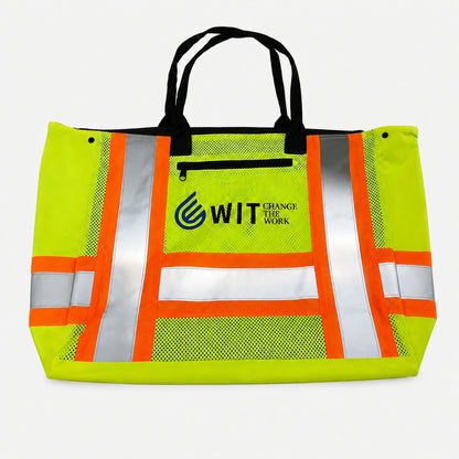 WIT × J.B.S.S ハードハットバッグ 24L WIT-JBX-YE WIT-JBX-GR WIT-JBX-OR Hi-Vis ヘルメットバッグ ワークバッグ