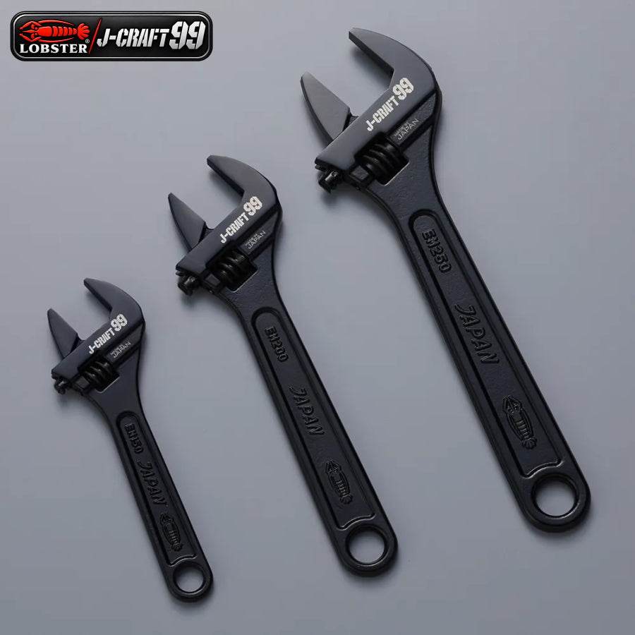 LOBSTER ロブテックス J-CRAFT99 モンキレンチ JBM150 JBM200 JBM250 口開き0～24mm 0～30mm 0～36mm エビ印 モンキーレンチ ボルト ナット