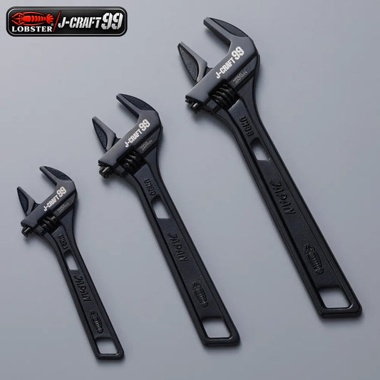 LOBSTER ロブテックス J-CRAFT99 ハイブリッドモンキレンチ JBUM24 JBUM30 JBUM36 薄型 軽量 口開き0～24mm 0～30mm 0～36mm モンキーレンチ