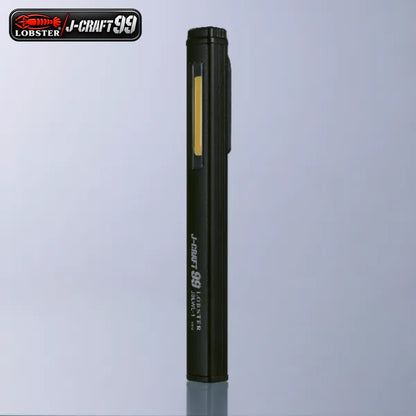 LOBSTER ロブテックス J-CRAFT99 クリップペン式LEDライト JBLWL1 充電式 ペンライト 高演色 Ra98 Ra97 最大380lm 3モード 先端ライト マグネット付き USB Type-C 全長166mm 56g 胸ポケット 狭所作業 配線確認 点検 メンテナンス 作業灯