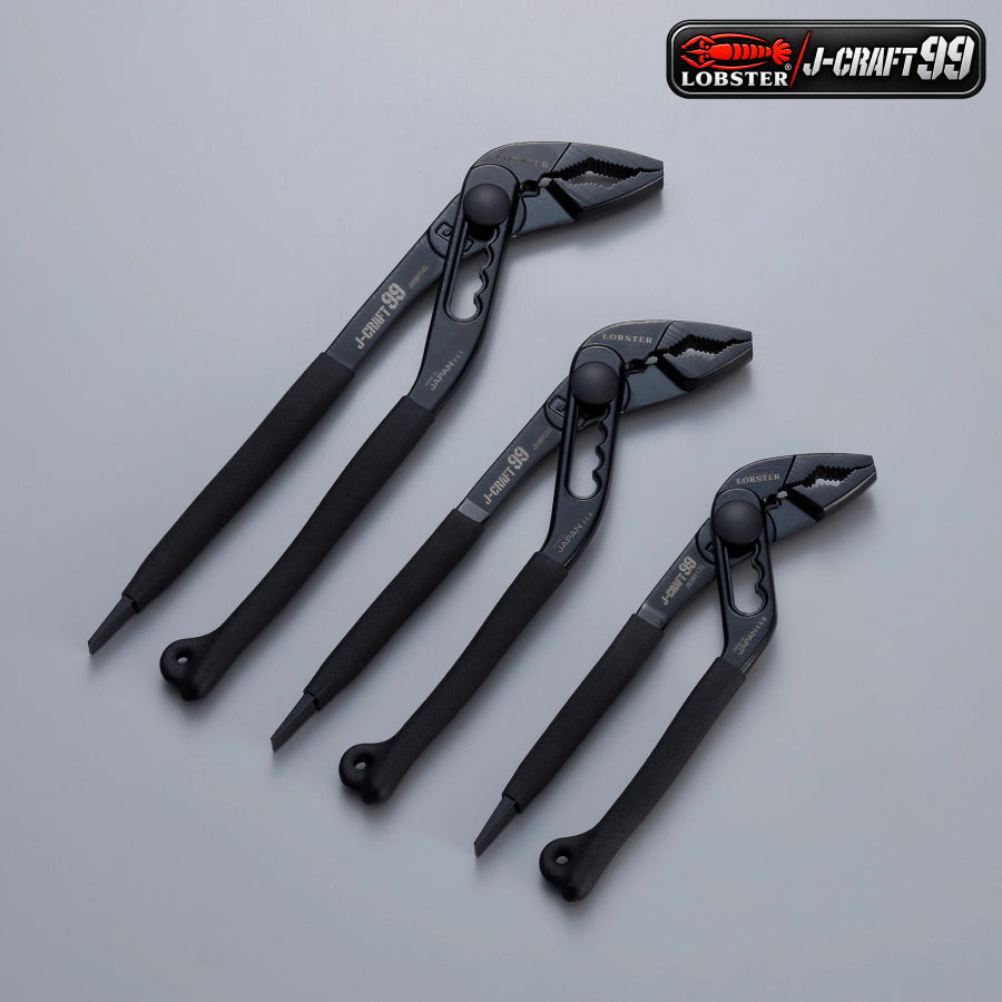 LOBSTER ロブテックス J-CRAFT99 ハイブリッドアンギラス ウォーターポンププライヤ JBUWP175 JBUWP200 JBUWP240 170mm 193mm 235mm 小ネジ外し 配管工具 パイプ ボルトナット 鉄線切断