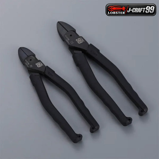 LOBSTER ロブテックス J-CRAFT99 パワーニッパー JB165PWN JB185PWN 偏芯テコ 168mm 187mm 軽量コンパクト 鉄線 銅線 VVF線 ピアノ線 硬鋼線 切断 エラストマーグリップ 電気工事 配線作業 線材加工 強力切断 ニッパー