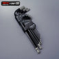LOBSTER ロブテックス J-CRAFT99 ボールポイント六角棒レンチセット JBBWM9S 9本組 1.5mm 2mm 2.5mm 3mm 4mm 5mm 6mm 8mm 10mm 特殊形状ボールポイント 約20度 斜め作業 折りたたみホルダー付き 六角レンチ HEXレンチ