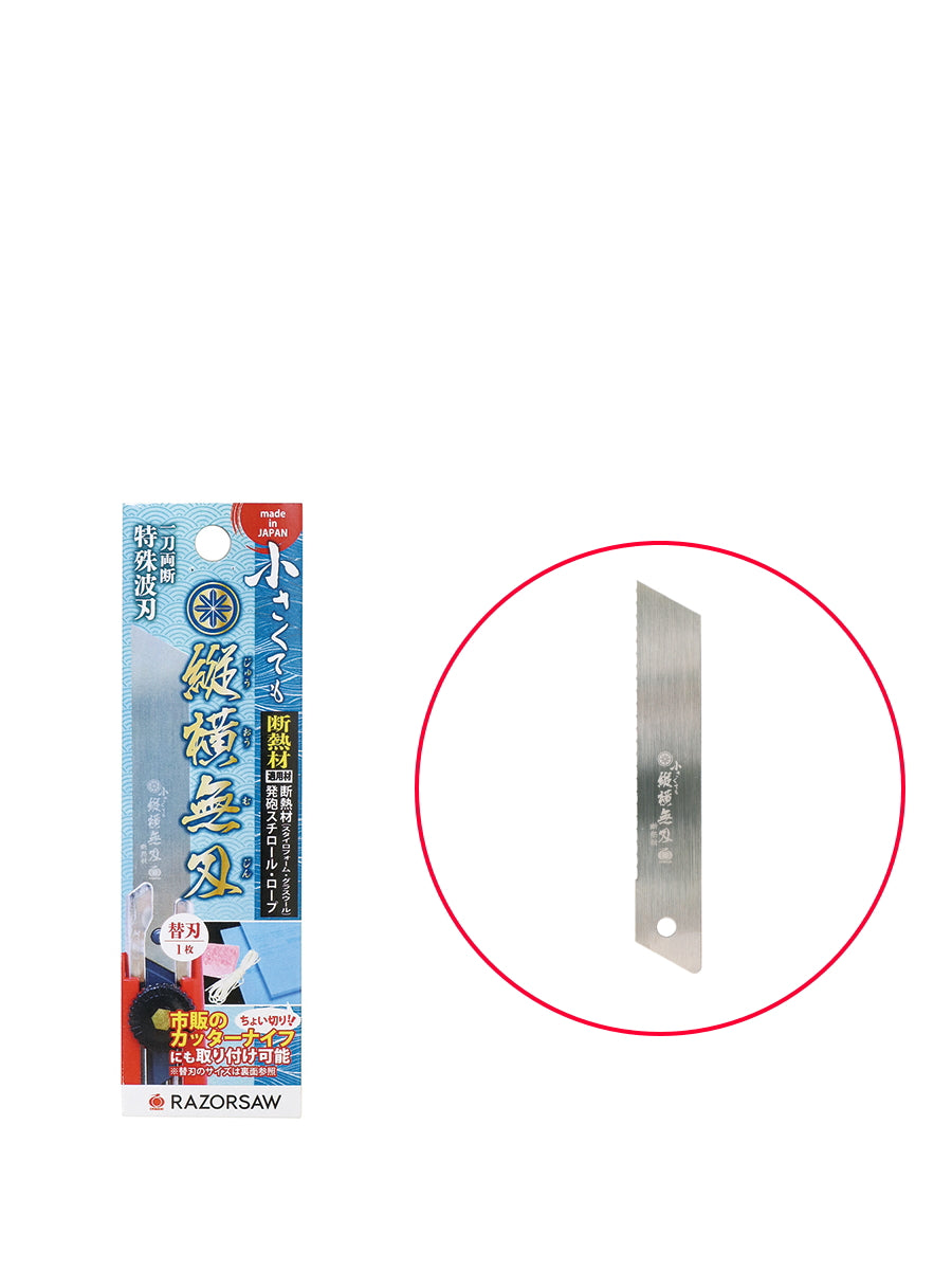 レザーソー カッター用鋸刃 小さくても縦横無尽