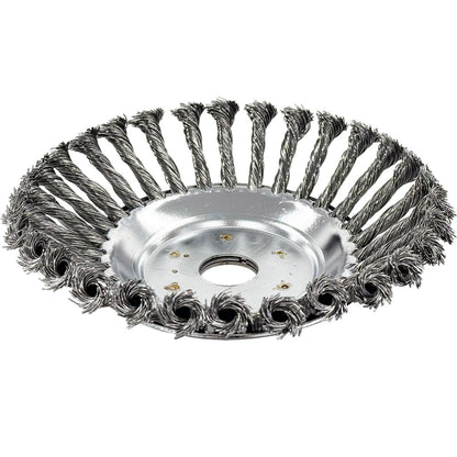 GREEN FINGER グリーンフィンガー 除草用ワイヤーブラシ GF-190KW 601540 外径190mm 内径25.4mm 草刈り 壁際 縁石 キワ 雑草除去