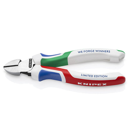 【予約品】 KNIPEX クニペックス 7002-160S8 斜ニッパー 限定色 イタリアカラー 160mm 切断工具 ニッパー 軟線 硬線 精密作業 コンフォートグリップ ドイツ製