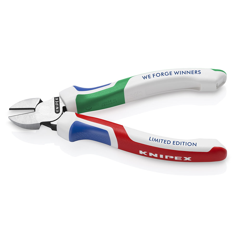 【予約品】 KNIPEX クニペックス 7002-160S8 斜ニッパー 限定色 イタリアカラー 160mm 切断工具 ニッパー 軟線 硬線 精密作業 コンフォートグリップ ドイツ製