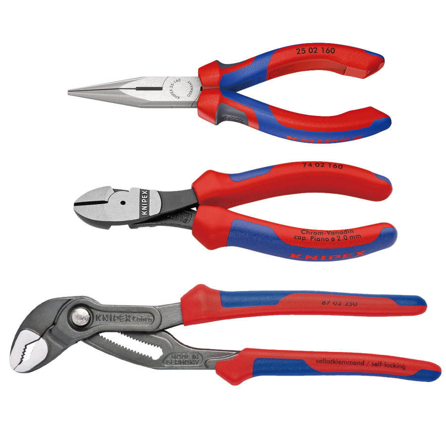クニペックス KNIPEX クニペックス マルハンズオリジナル 3点組セット 選べる5セット