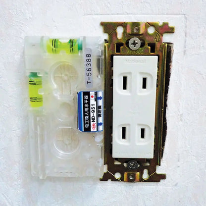 KOD アカツキ製作所 ND-951 ND-951T 電工職人用水平器 検電テスター付 多機能水平器 マグネット付 ポリカーボネート製 垂直だし けがき対応