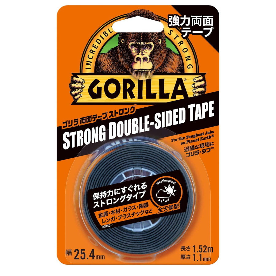 KURE ゴリラ 強力両面テープ ストロング 1779 / クリア 1780