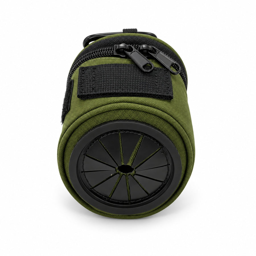 tomiden トミデン LABOX ラボックス 限定色 ミリタリーグリーン カーキ 連結できる小物ケース CORDURA カラビナ付き スリーブ CE ビス ネジ 収納