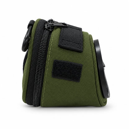 tomiden トミデン LABOX ラボックス 限定色 ミリタリーグリーン カーキ 連結できる小物ケース CORDURA カラビナ付き スリーブ CE ビス ネジ 収納