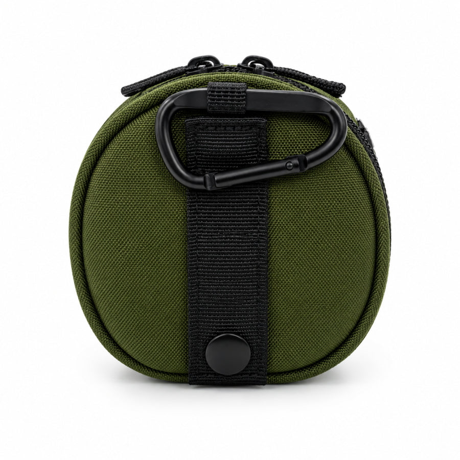 tomiden トミデン LABOX ラボックス 限定色 ミリタリーグリーン カーキ 連結できる小物ケース CORDURA カラビナ付き スリーブ CE ビス ネジ 収納