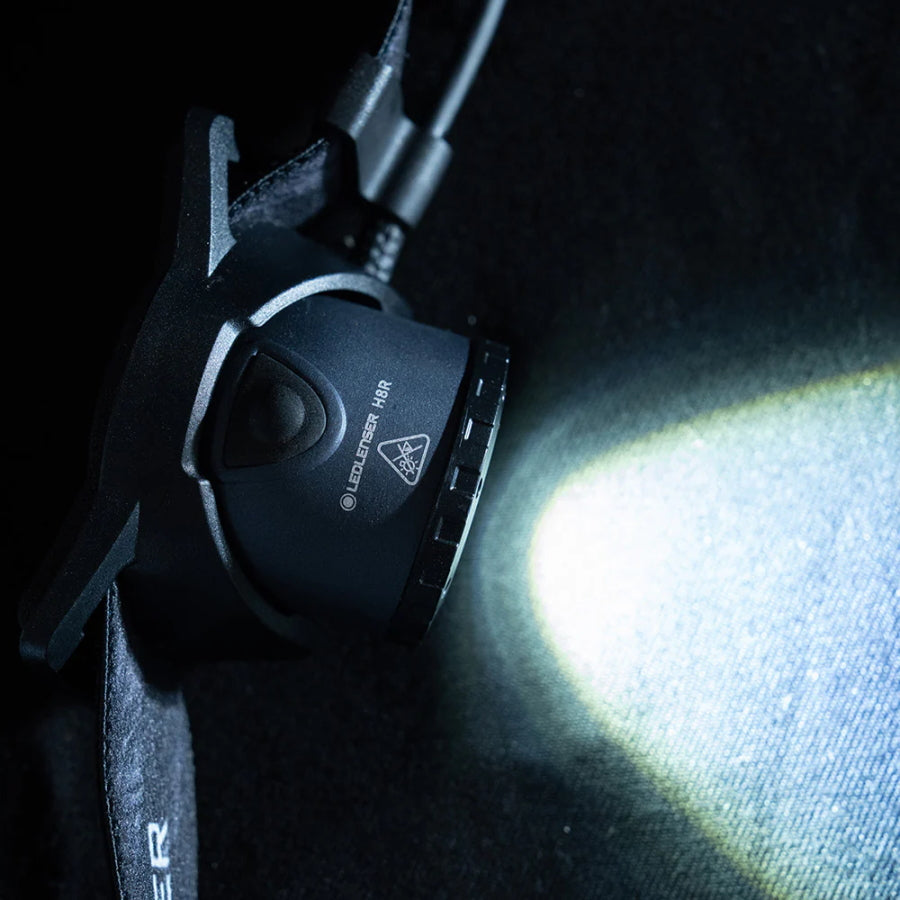 LEDLENSER レッドレンザー H8R 25周年モデル 503264 USB-C充電式ヘッドライト 600lm 限定色 予備バッテリー付