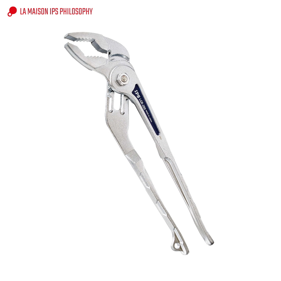 IPS PLIERS 軽プラモンスターG LGR-200 LGR-250 LGR-300 軽量溝付きウォータポンププライヤ 200mm 250mm 300mm